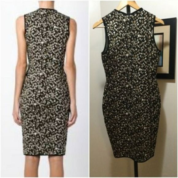 Givenchy Floral Intarsia Sweater Dress - Picture 2 of 11